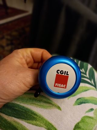 Campanello bicicletta gadget CGIL
