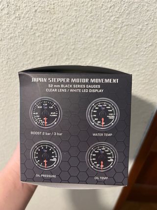 RELOJ PRESIÓN DE TURBO