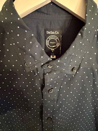 Camisa azul marino de Diesel