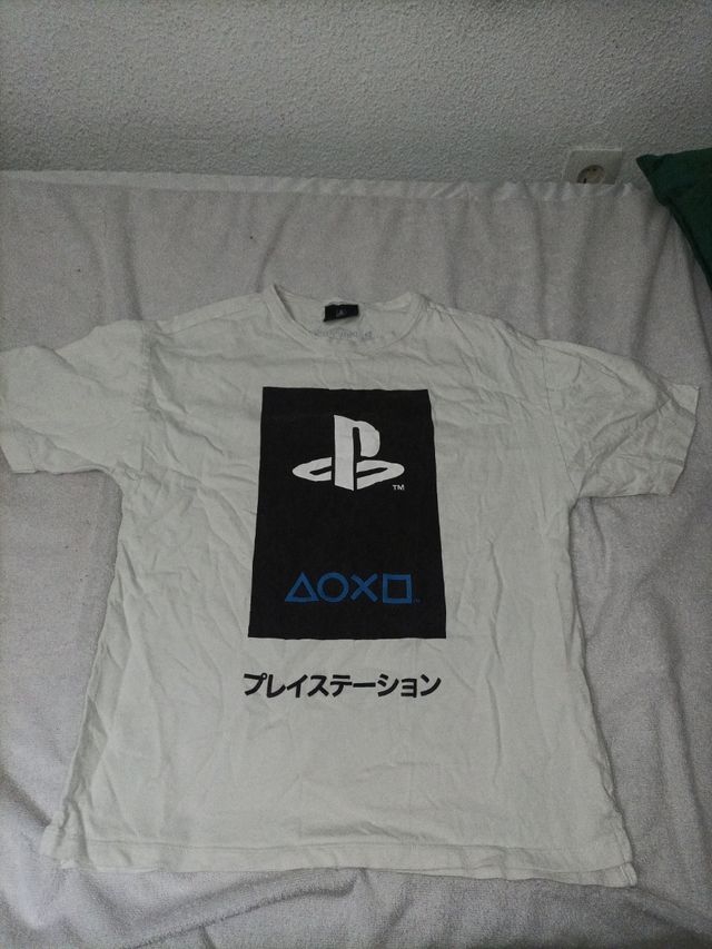 DOS CAMISETAS DE VERANO DE LOGO PlayStation de niñ