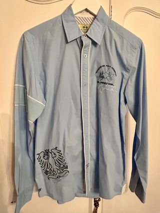 Camisa azul claro La Matina