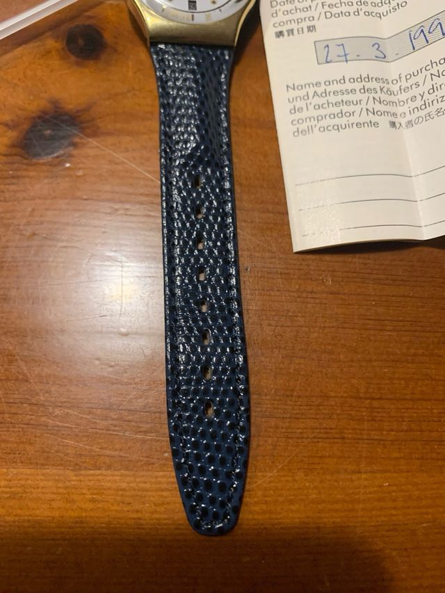 SWATCH GENT C.E.O CON FASI LUNARI  GX709 1992