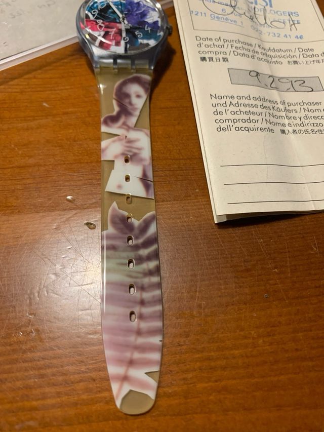 Orologio Swatch GN122 "PHOTOSHOOTING" 1992