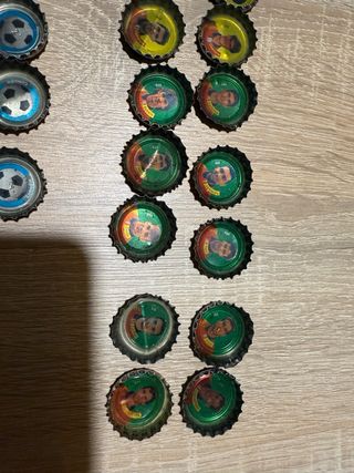 Chapas cocacola seleccion española.