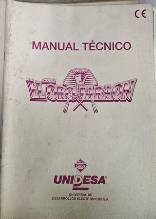 Manuales Cirsa Tragaperras antiguas