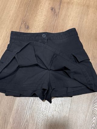 Falda pantalón negro