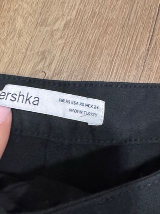 Falda pantalón negro