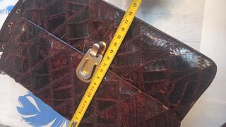 Bolso Piel Serpiente Vintage buen estado