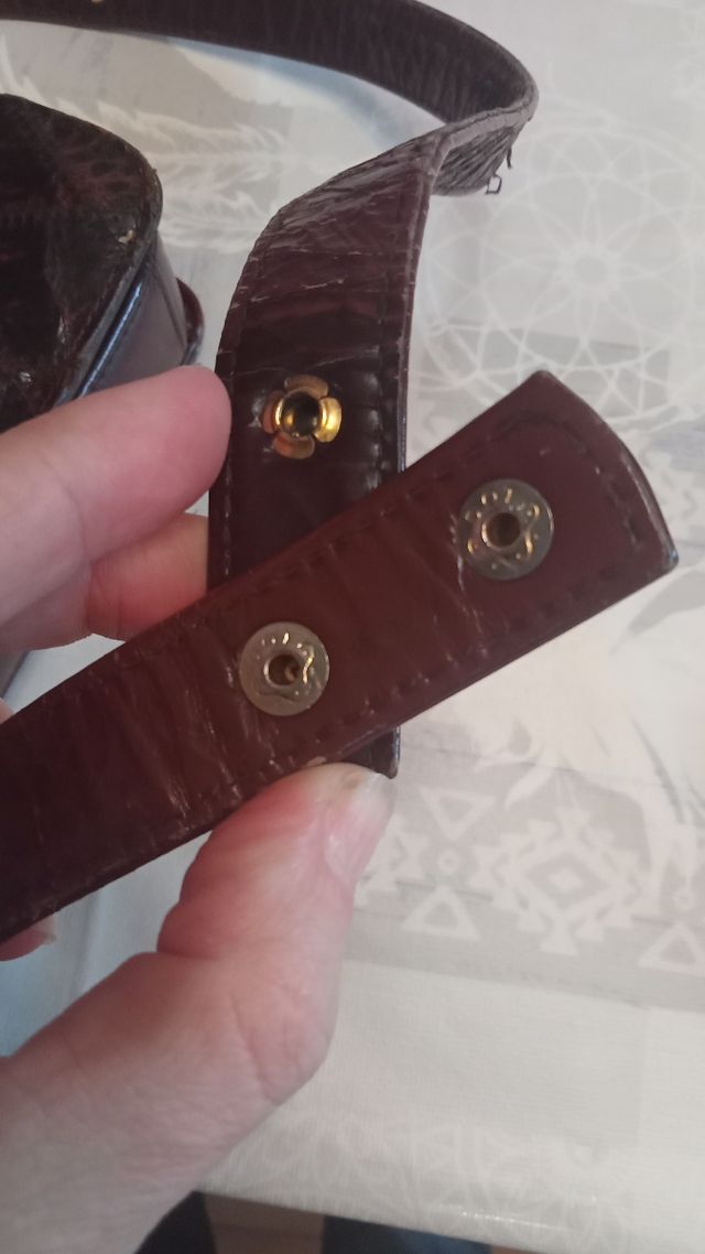 Saco Vintage Snake Skin em bom estado