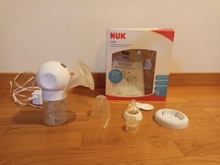 Sacaleches eléctrico Nuk + esterilizador