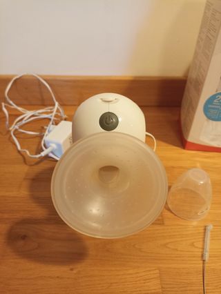 Sacaleches eléctrico Nuk + esterilizador