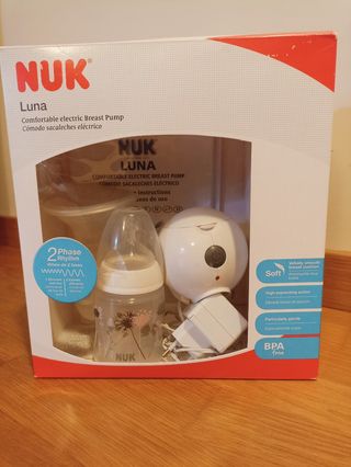 Sacaleches eléctrico Nuk + esterilizador