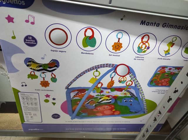 Manta actividades bebe