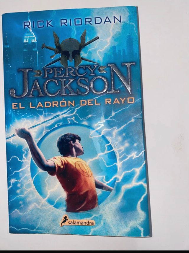 El ladrón del rayo Percy Jakson