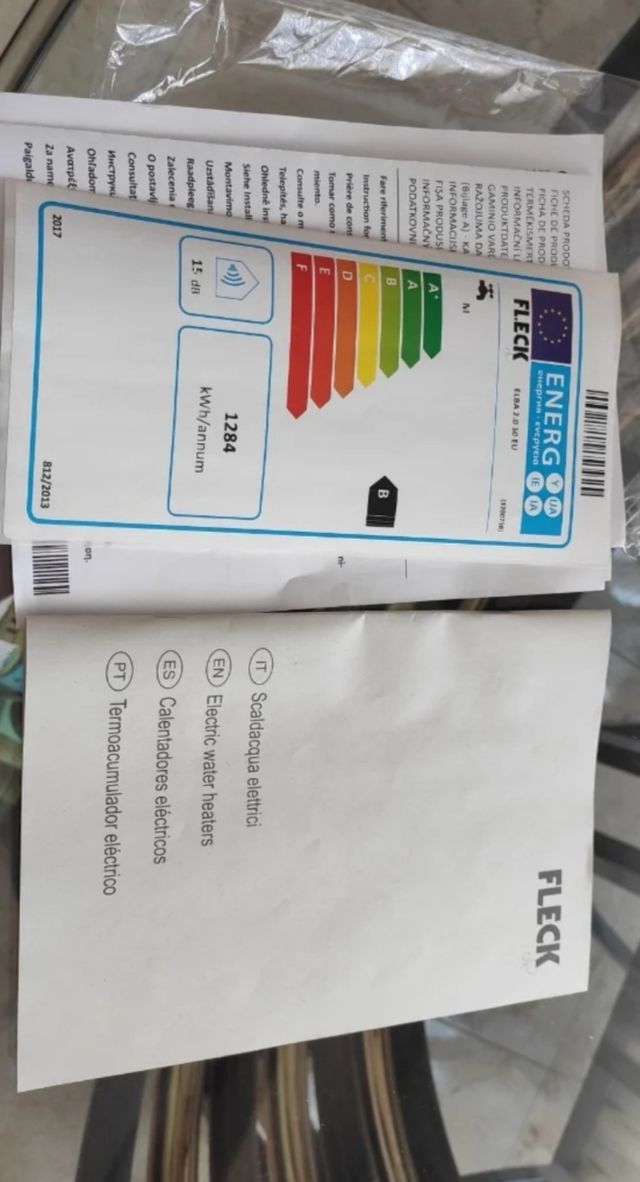 Termo eléctrico fleck