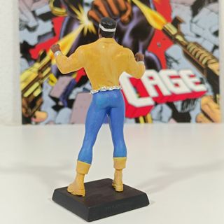 EAGLEMOSS FIGURA PLOMO LUKE CAGE caja y fascículo