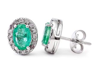 Colgante oro blanco y diamantes