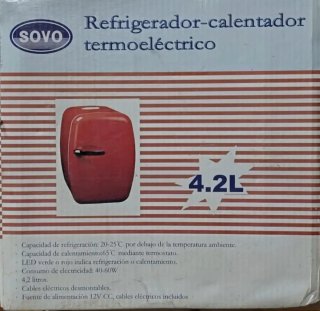 Nevera portátil retro