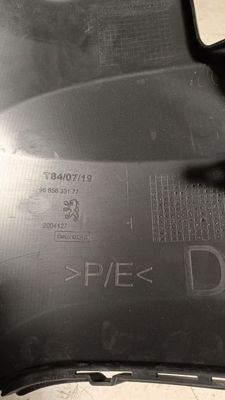 Parachoques Peugeot 3008