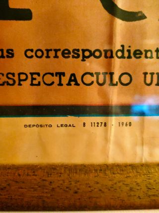 Carteles taurinos originales