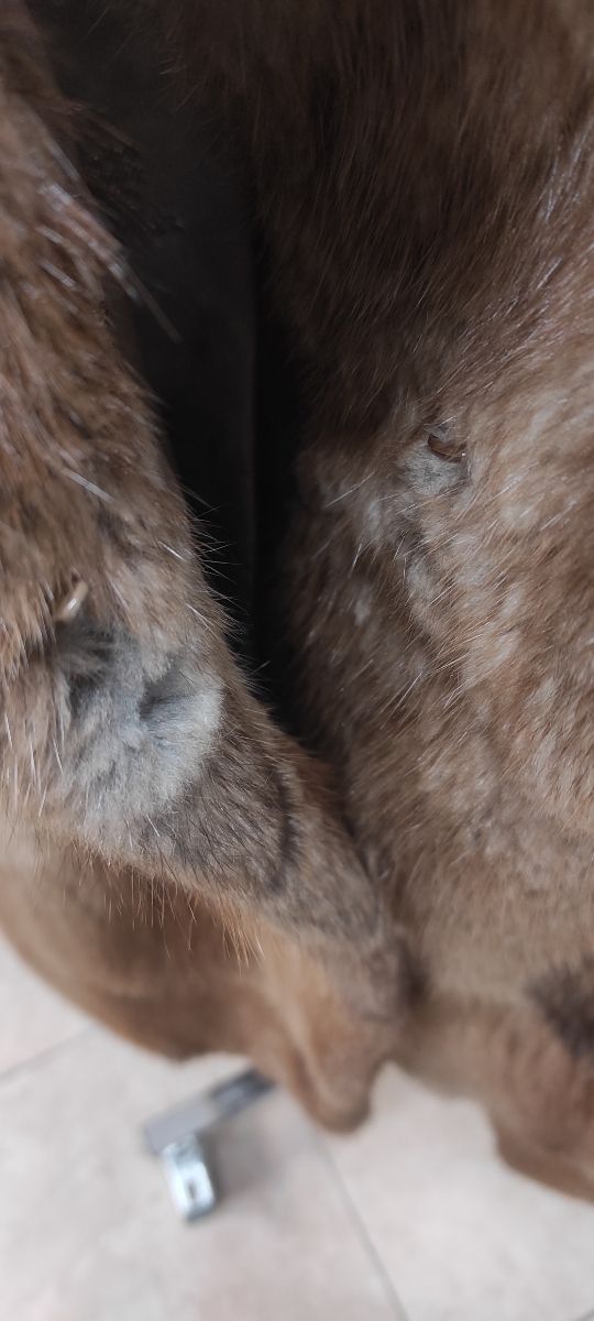 Cappotto in pelliccia di coniglio T46