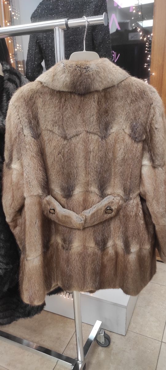 Cappotto in pelliccia di coniglio T44