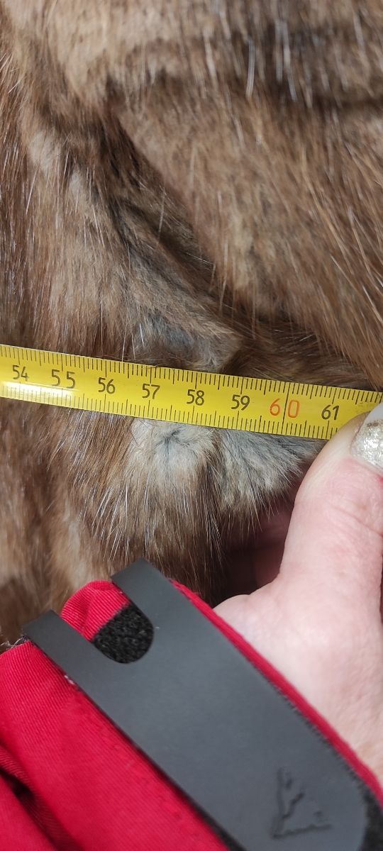 Cappotto in pelliccia di coniglio T44