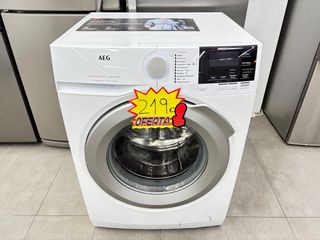 LAVADORA AEG 8 KILOS 1200 RPM. GARANTIA. LLEVO