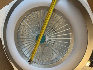 Ventilado lamparar de techo con luz LED 60cm