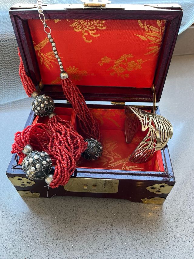 Scatola di gioielli vintage