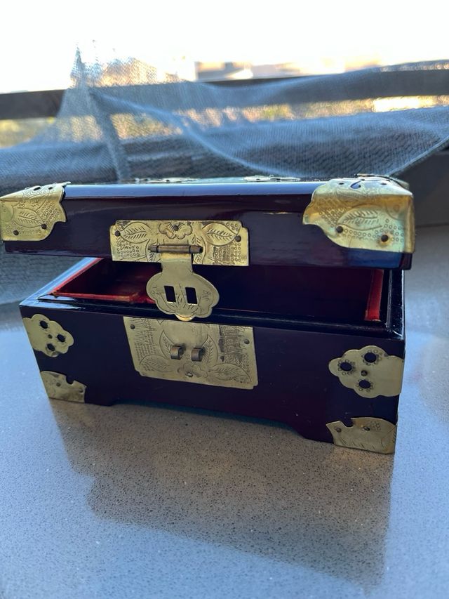 Scatola di gioielli vintage