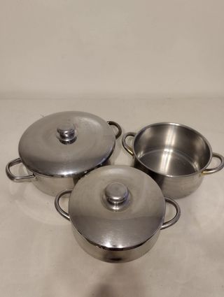 2 Ollas para vapor
