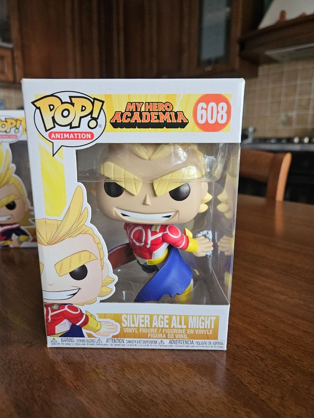 Set 4 Funko Pop All Might MhA