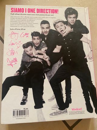 Set volumi One Direction con zaino