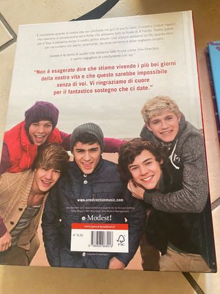 Set volumi One Direction con zaino