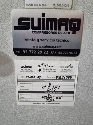 Compresor Almig Combi 15
