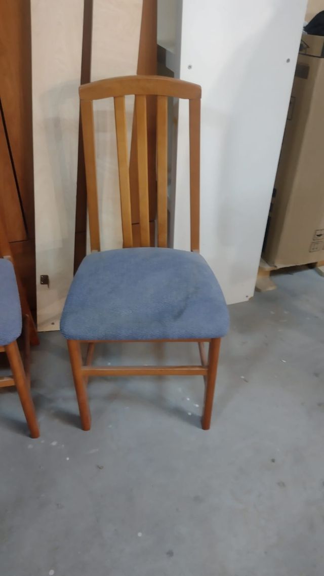 Sillas madera