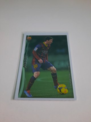 Carta de Futbol Mundicromo Lionel Messi