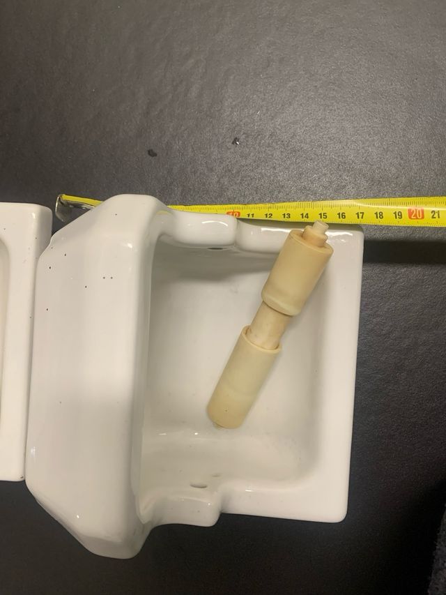 2 Portarrollos ceramica antiguos