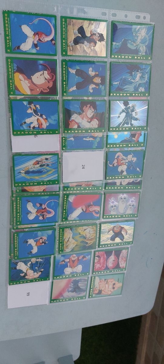 Dragon ball cards Serie 5 (Verde)