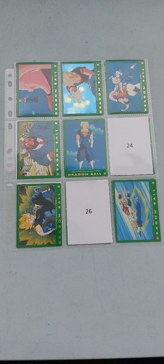Dragon ball cards Serie 5 (Verde)