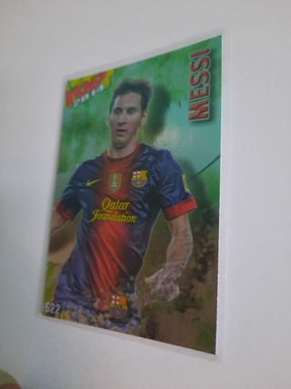 Carta de Futbol Mundicromo Lionel Messi