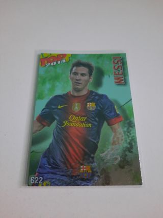 Carta de Futbol Mundicromo Lionel Messi