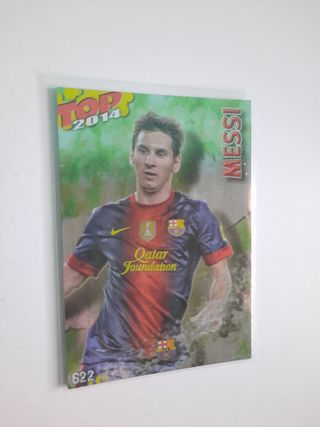 Carta de Futbol Mundicromo Lionel Messi