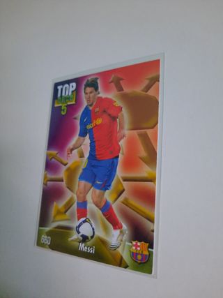 Carta de Futbol Mundicromo Lionel Messi