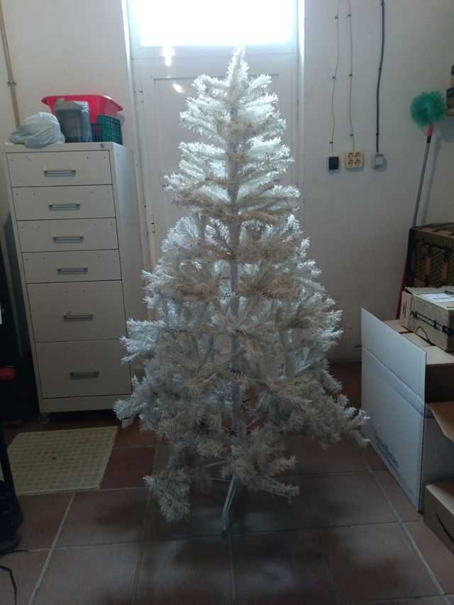 Árbol de Navidad blanco