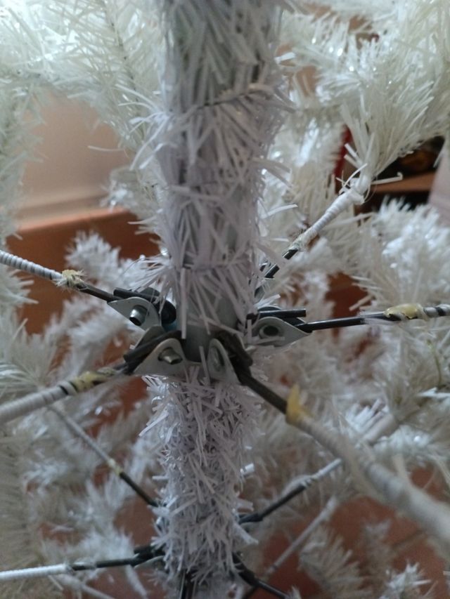 Árbol de Navidad blanco