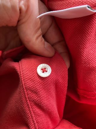 Lacoste Camiseta Polo Algodón Coral