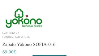 Zapatos tacon.  yokono