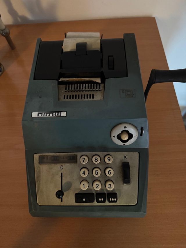 Calculadora Mecánica Olivetti